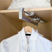 Porte-vêtements extractible en Aluminium pour armoire