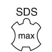 Foret, mèche SDS MAX 600 mm diam 16 4 têtes