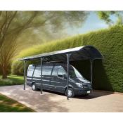 Carport Aluminium pour camionnette, camping-car, caravane et bateau surface extérieure 27,51 m2
