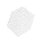 Lot 1000 cache-vis adhésifs diam. 13mm plastique blanc