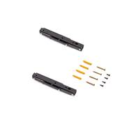 Jeu Supports pliables long. 203mm Acier noir