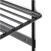 Porte-fer planche repasser Acier Anthracite