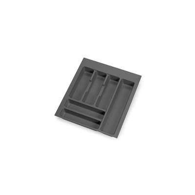 Range-couverts Optima tiroir universel mod. 450mm plastique Anthracite