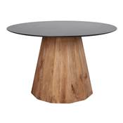 Table de salle à manger style japandi 120cm