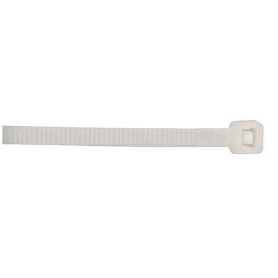 Colliers électricien 4,5x300 blanc en lot de 100