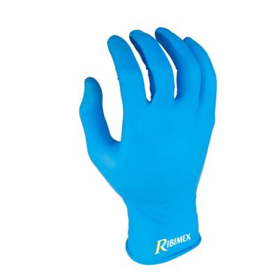 Gants nitrile jetables en boite de 100