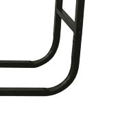 Range-bûches métal en 2 partie démontable hauteur 95cm