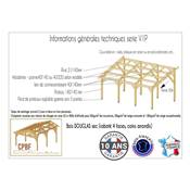 Abri Une Pente, Bois DOUGLAS Français