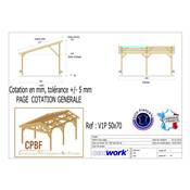 Abri Une Pente, Bois DOUGLAS Français