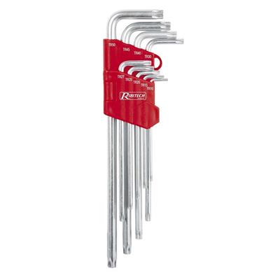 Lot de 9 Clés mâle TORX percées