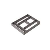 Organisateur tiroirs Alumount 450x500 alu. Anthracite