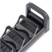 Orderbox porte-tiroir tiroir 90x470mm alu. plastique Anthracite