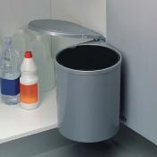 Poubelle cuisine sous évier ouverture automatique bac 13 litres