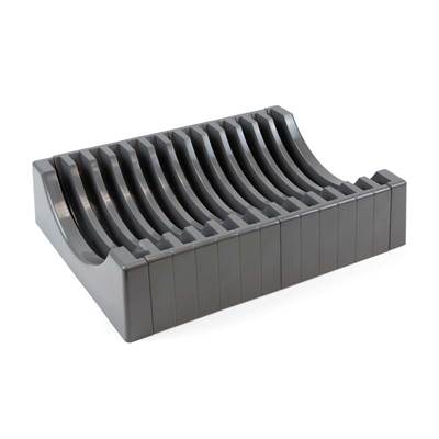 Kit rangement assiettes 13 assiettes maximum plastique Anthracite