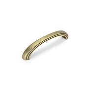 Lot 25 poignées meubles Mombasa L109mm entraxe 96mm Zamak Or ancien