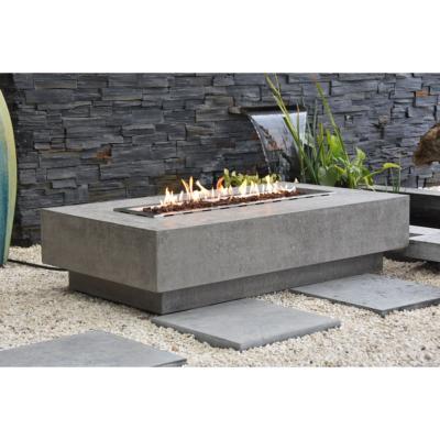 Table Cheminé, Brasero Hampton puissance max 13.2Kw béton ciré et allumage électronique