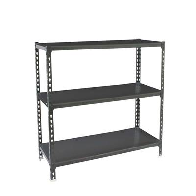 Étagère en métal anthracite 3 étagères charge 180 kgs dim.900x800x500mm sans vis