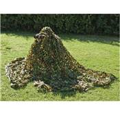 Toile d'ombrage ajourée carré camouflage 100g/m² dim.3x3m