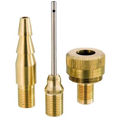 Lot de 3 embouts en métal de gonflage