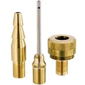 Lot de 3 embouts en métal de gonflage