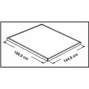 Abri métal spécial espace restreint toit 2 pentes anthracite, 2,92 m2, hauteur 165,1 cm