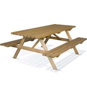 Table picnic bois, 0100003, BURGER