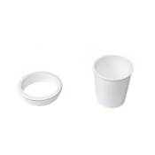 Accessoire porte-objets Pot plastique blanc plastique