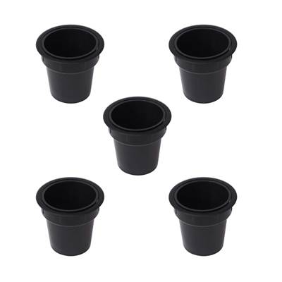 Accessoire porte-objets Pot plastique noir plastique