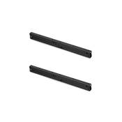 Ensemble mécanismes levage tables basses permette elevare la mesa 192mm Acier noir