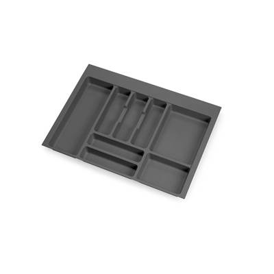 Range-couverts Optima tiroir universel mod. 700mm plastique Anthracite