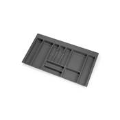 Range-couverts Optima tiroir universel mod. 900mm plastique Anthracite