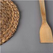 Tapis antidérapant tiroir strié long. 2000x48cm plastique gris