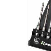 Coffret 5 forets mèches emmanchement sds 5-6 en 110mm 6-8-10 en 160mm