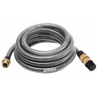 Kit tuyau aspiration 7m raccords laiton diamètre 25