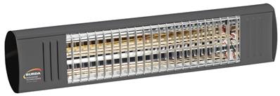 Chauffage infrarouge 2000 w 9m2 gris