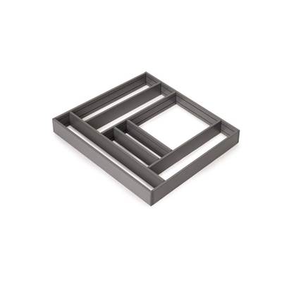 Organisateur tiroirs Alumount 600x500 alu. Anthracite