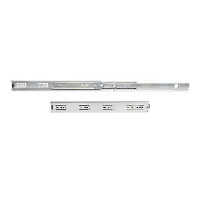 Jeu coulisses billes billes sortie totale supports haut. 45mm long. 450mm Acier Zingué