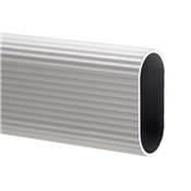 Lot 2 rails d'armoire 1,15 m supports alu. Zamak Anodisé mat