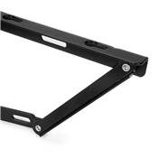 Jeu levage lits lits ouverture frontale lits 135 cm Acier noir