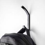 Patère porte manteau en aluminium par 4 Nelson
