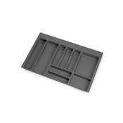 Range-couverts Optima tiroir universel mod. 800mm plastique Anthracite