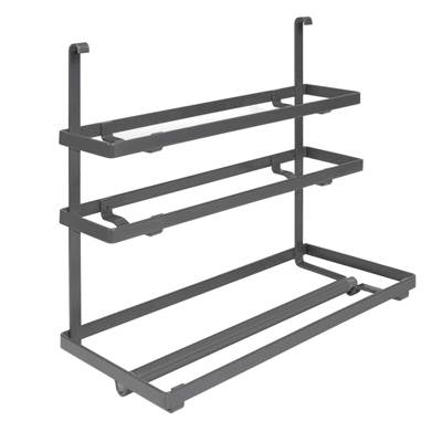 Porte-rouleau cuisine Titane Acier Anthracite