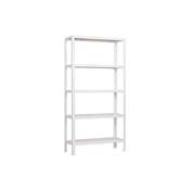 Étagère en métal  5 étagères charge 100 kgs dim.1802x810x310mm sans vis