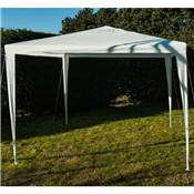 Tente de reception tonnelle barnum 3x3 hauteur 250cm blanc