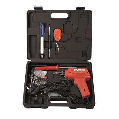 Coffret soudure fer + pistolet + accessoires