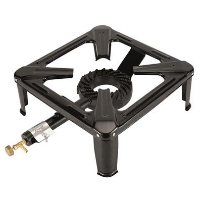 Réchauds gaz 4 pieds en acier 1 bruleur en fonte 7000 w