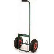 Chariot pour bouteille de gaz roues gonflables
