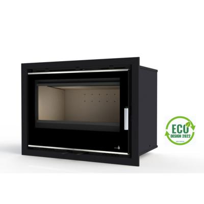 Pack Insert cheminée bois PORTIMAO-C-795-S, 8Kw, Cadre 3 côtés