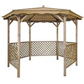 Tonnelle en bois diam 290 cm , 0700012, BURGER