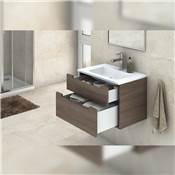 Tiroir ext. Concept 30kg haut. 105mm prof. 400mm Acier blanc